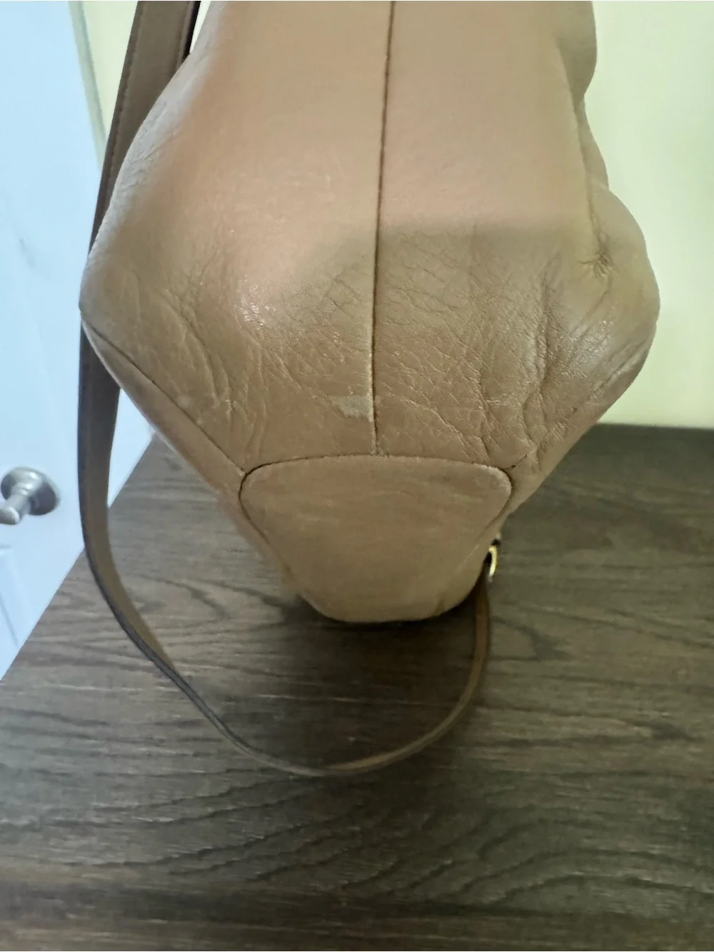 Coach Campbell Leather Tan Tote Bag